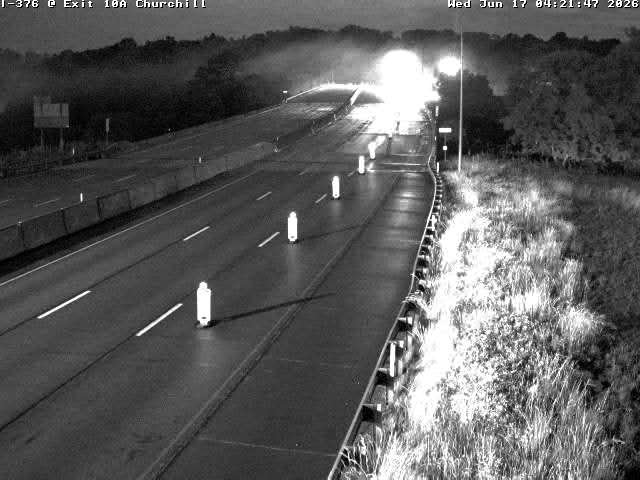 I-376 W/B @ Exit 10A Churchill Allegheny Co.