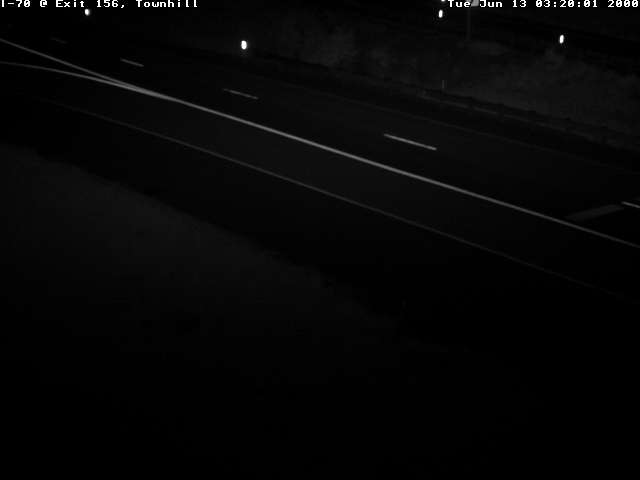 I-70 W/B @ Exit 156 Town Hill Fulton Co.