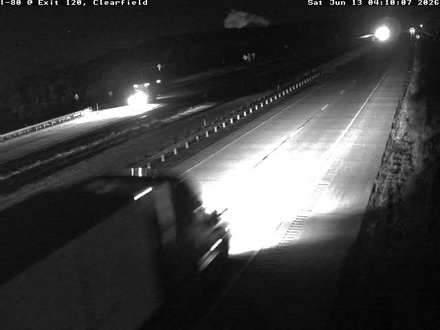 I-80 W/B @ Exit 120 Clearfield-Shawville SR-879 Clearfield