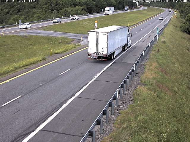 I-81 N/B @ Exit 112 Hegins Schuylkill Co.
