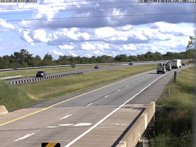 I-81 S/B @ Exit 134 Delano Schuylkill Co.