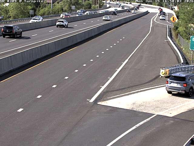 SR 309 N/B @ I-276 Ft Washington Interchange Montgomery Co.