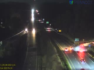 I-80 @ EXIT 302 (PA 33)