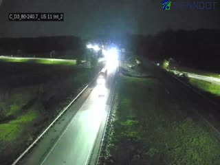 I-80 @ EXIT 241 (US 11 LIME RIDGE/BERWICK)