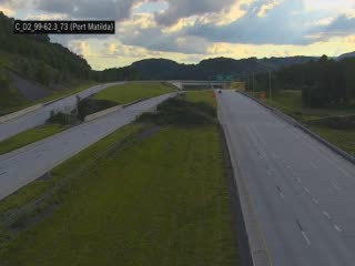 Camera is located in the median